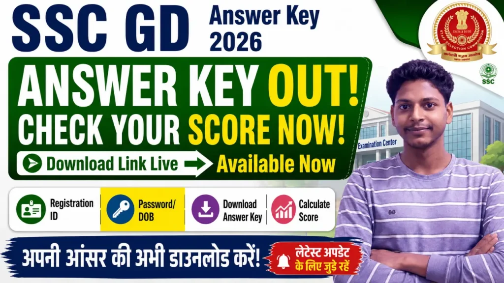 SSC GD Answer Key 2026