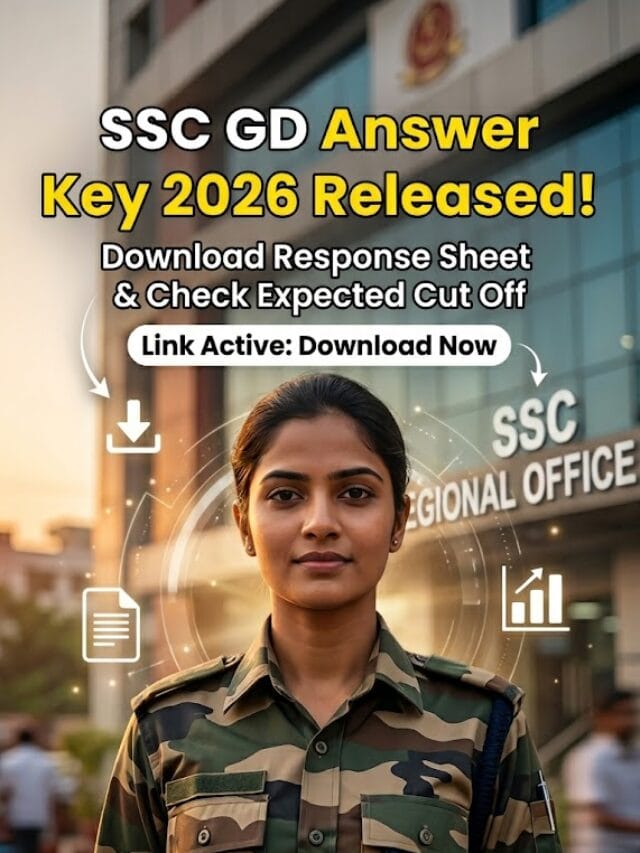 SSC GD Answer Key 2026 Released: Download Response Sheet & Check Expected Cut Off